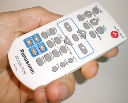 PANASONIC PT-VW330 remote control