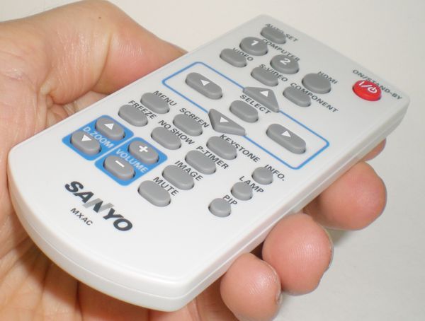 SANYO PLC-WXU300 remote control