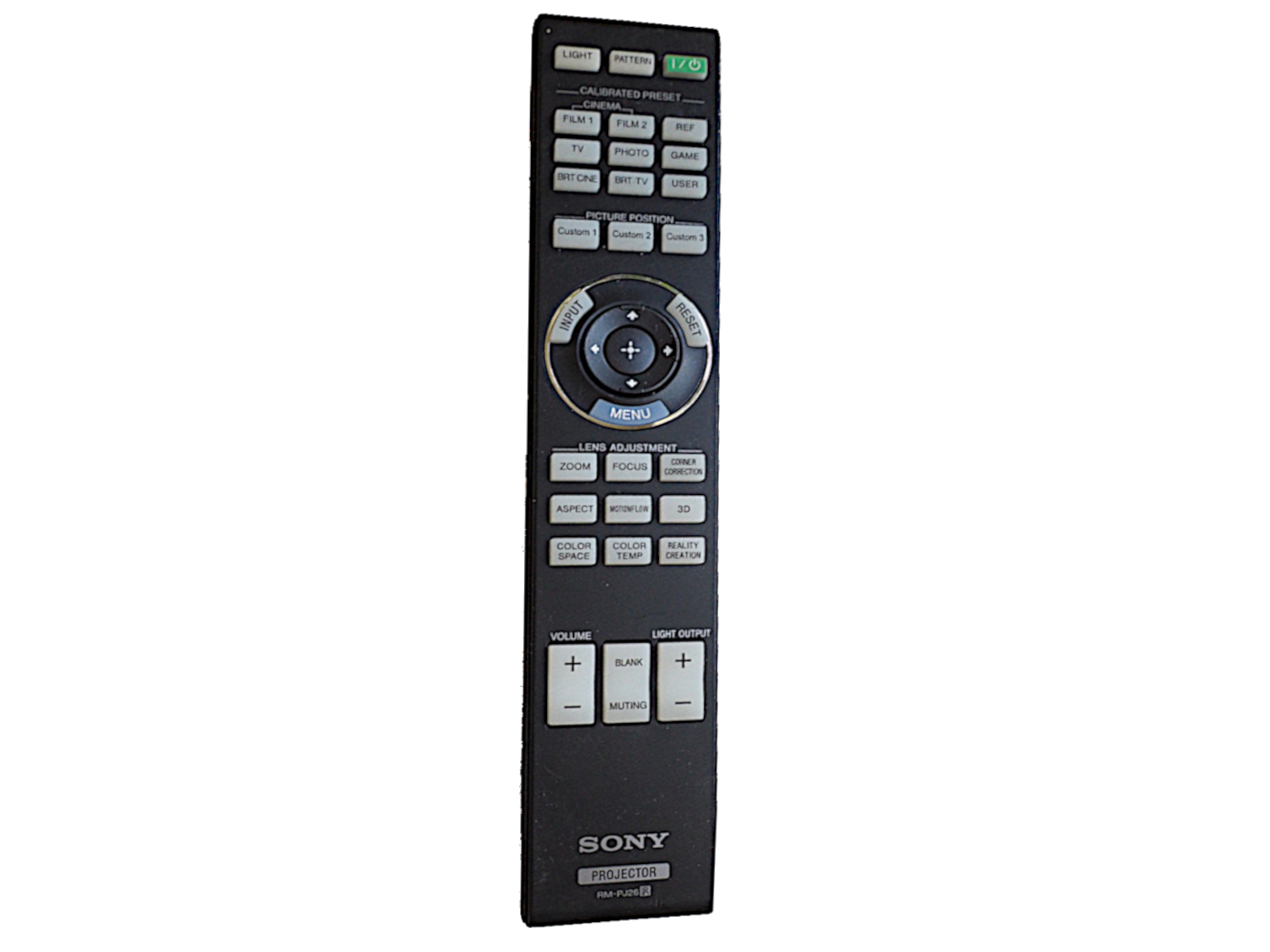 SONY LSPX-W1S, LSPX-W1/1 Fernbedienung